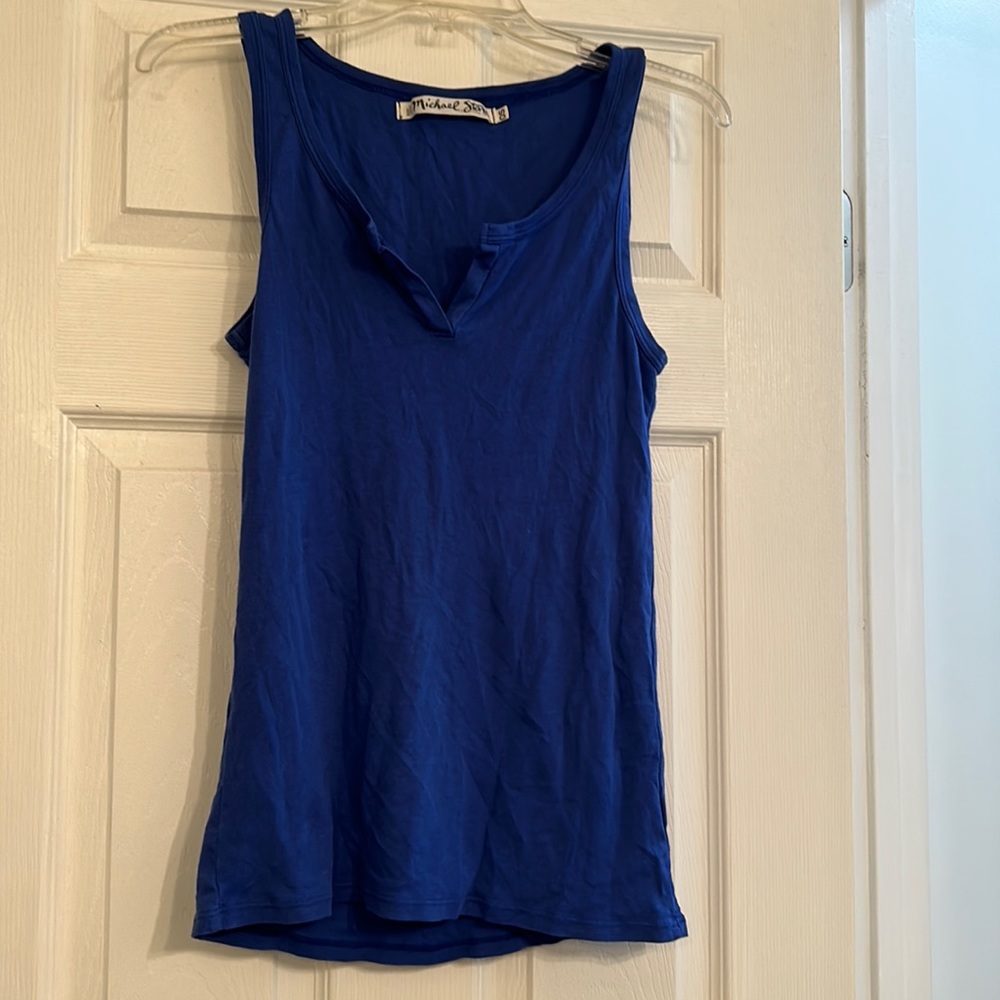 Royal Blue Michael Stars tank top
